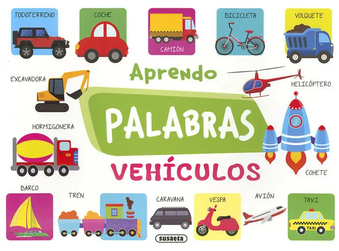 Aprendo Palabras. Vehiculos