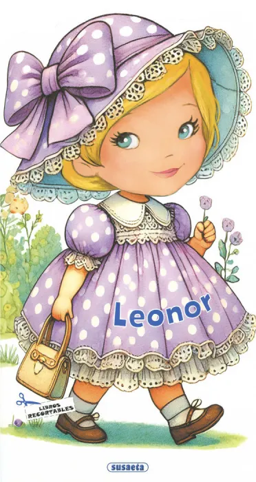Leonor. Muñecas Peponas. Libros Recortables