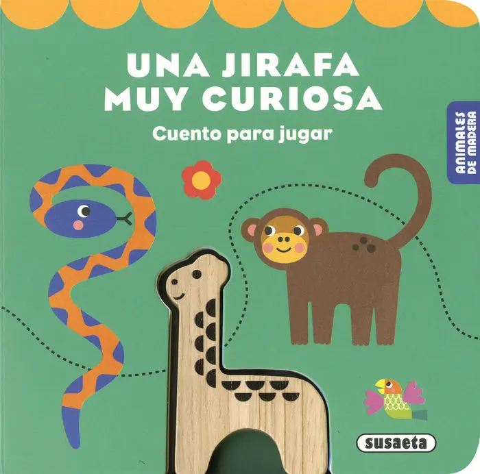 Una Jirafa Muy Curiosa. Cuento para Jugar