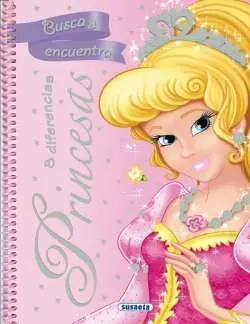 Princesas. Busca y Encuentra 8 Diferencias