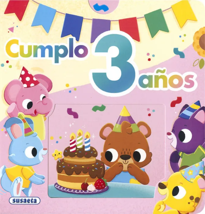 Cumplo 3 Años - Feliz Cumpleaños!