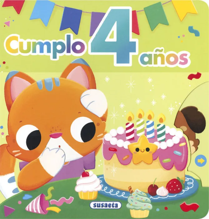 Cumplo 4 Años - Feliz Cumpleaños!