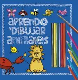 Aprendo a Dibujar Animales (Azul)