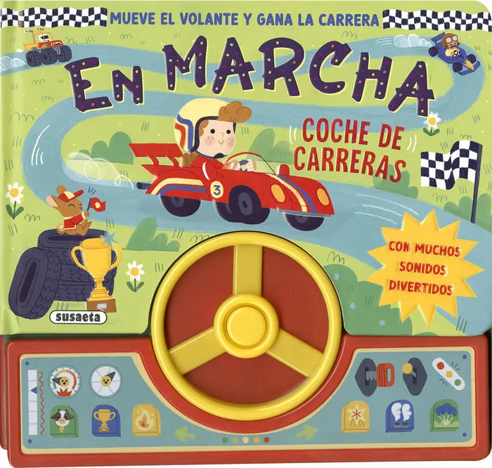 En Marcha. Coche de Carreras - Gira el Volante