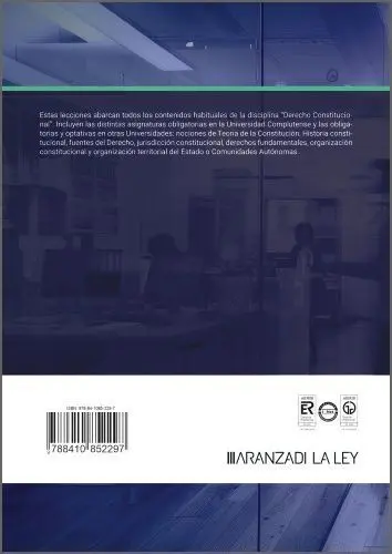 Lecciones de Derecho Constitucional
