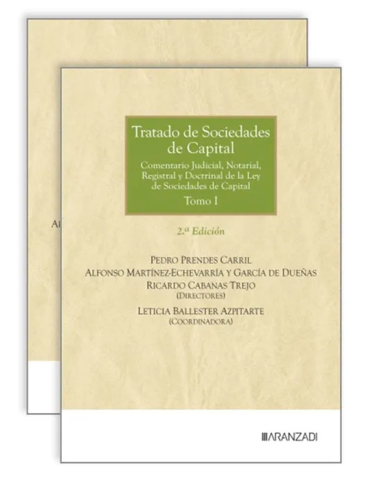 Tratado de Sociedades de Capital (2 Vol. )