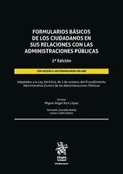Formularios Básicos de los Ciudadanos en Sus Relaciones con las Administraciones Públicas