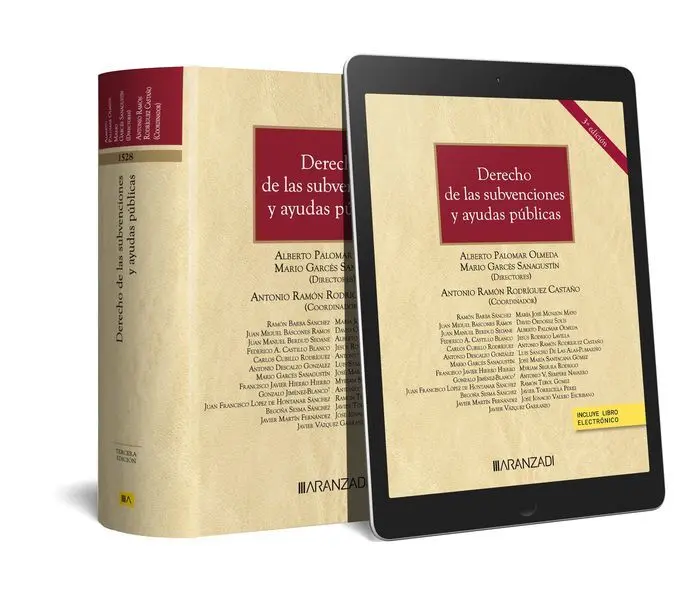 Derecho de las Subvenciones y Ayudas Públicas (Papel + E-Book)