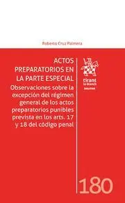 Actos Preparatorios en la Parte Especial