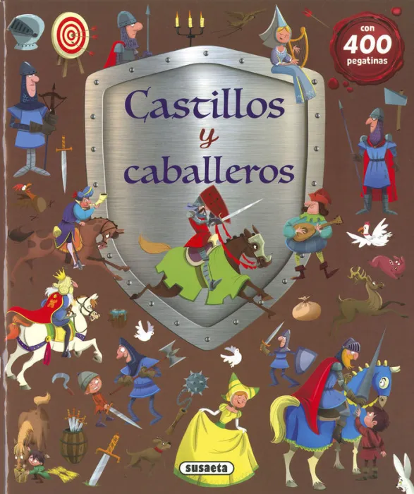 Castillos y Caballeros con 400 Pegatinas