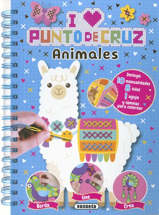 Animales. I Love Punto de Cruz