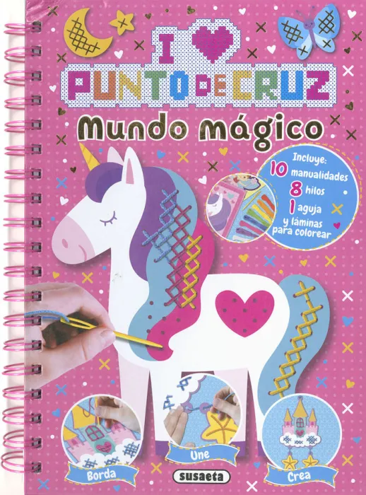Mundo Magico. I Love Punto de Cruz