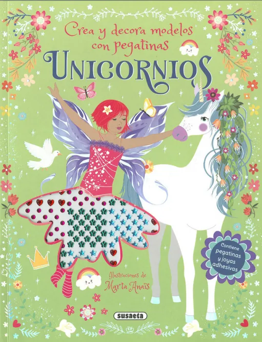 Unicornios. Crea y Decora Modelos con Pegatinas