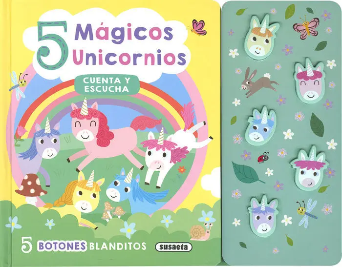 5 Magicos Unicornios. Cuenta y Escucha