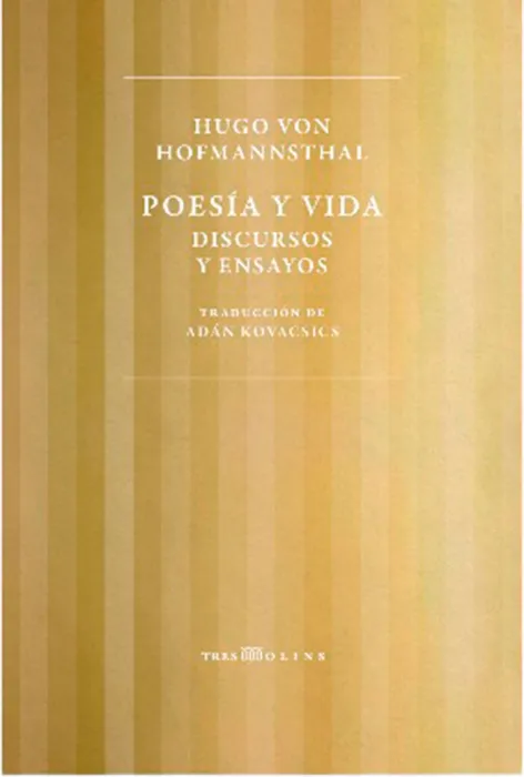 Poesia y Vida. Discursos y Ensayos