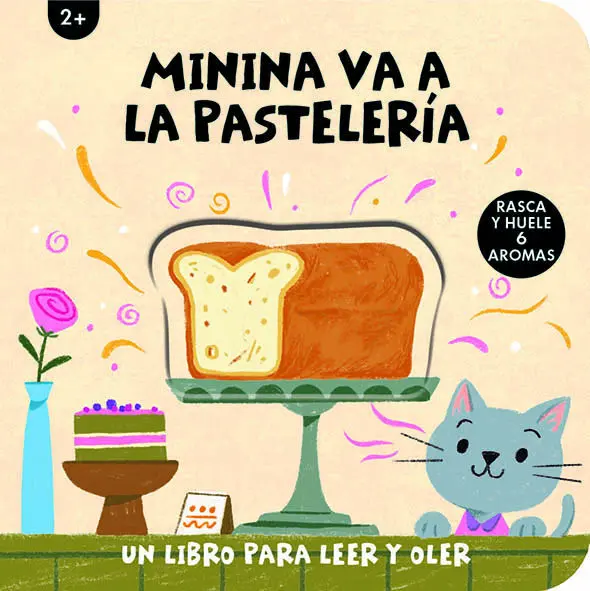 Minina Va a la Pasteleria. Rasca y Huele