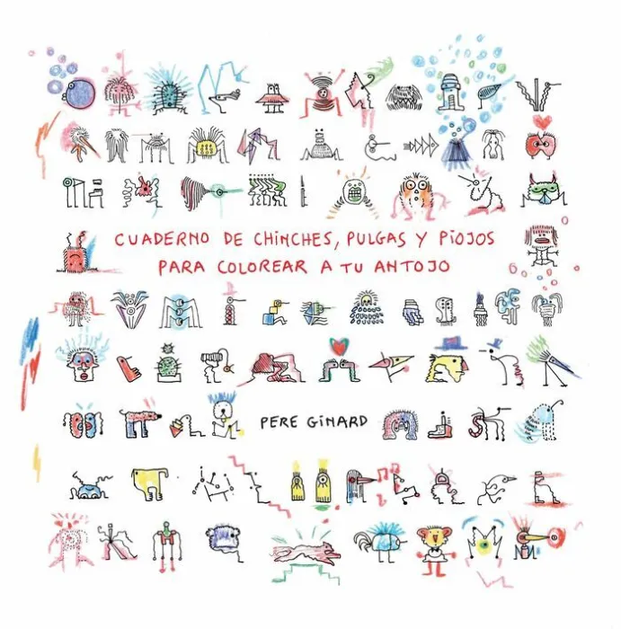 Cuaderno de Chinches, Pulgas y Piojos para Colorear a tu Antojo