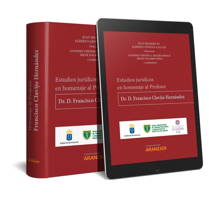 Estudios Jurídicos en Homenaje Al Profesor Dr. D. Francisco Clavijo Hernández