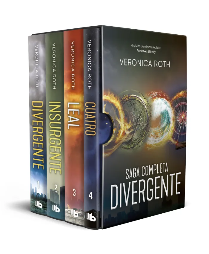 Divergente (Estuche Con: Divergente / Insurgente / Leal / Cuatro)
