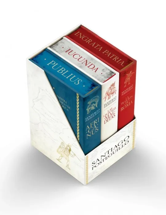 Estuche Trilogia Africanus: el Hijo del Consul / las Legiones Malditas / la Traición de Roma