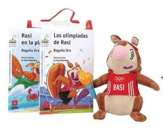 Pack las Olimpiadas de Rasi + Rasi en la Playa + Muñeco