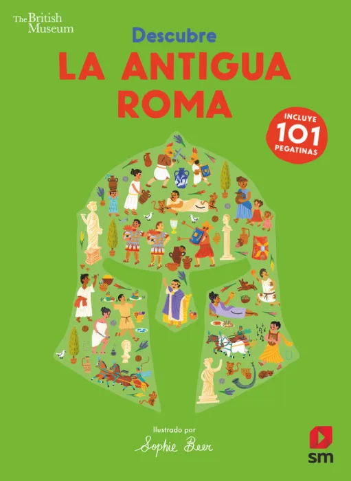 Descubre la Antigua Roma. 101 Pegatinas