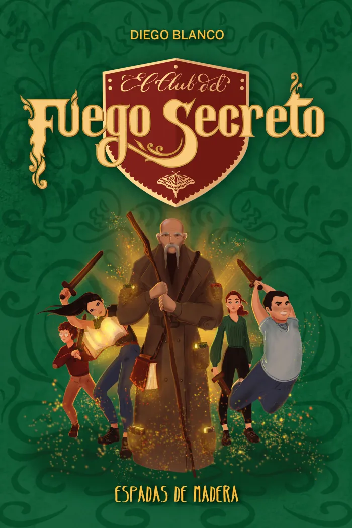 El Club del Fuego Secreto 2 Espadas de Madera
