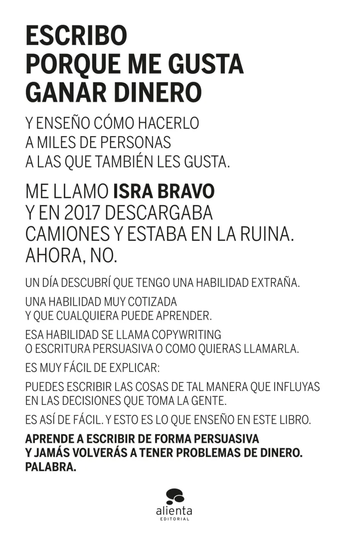 Escribo Porque me Gusta Ganar Dinero