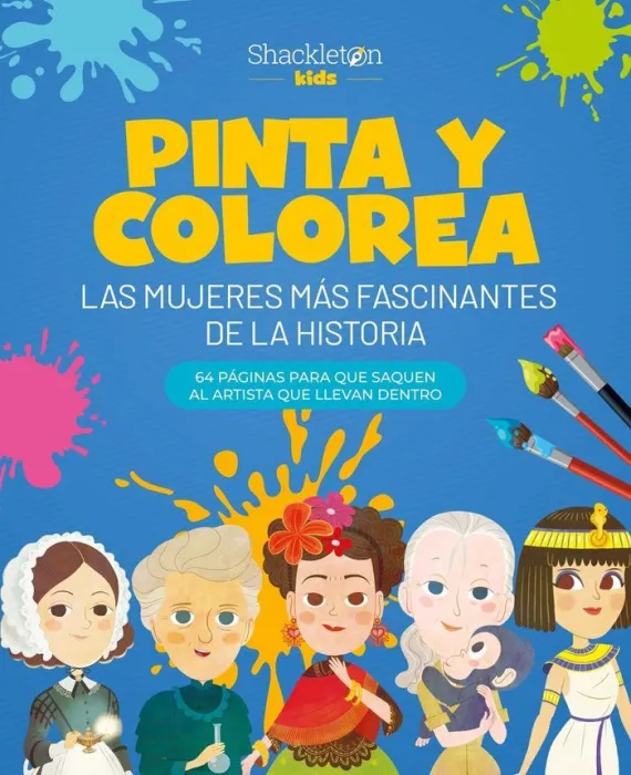 Pinta y Colorea las Mujeres Mas Fascinantes de la Historia