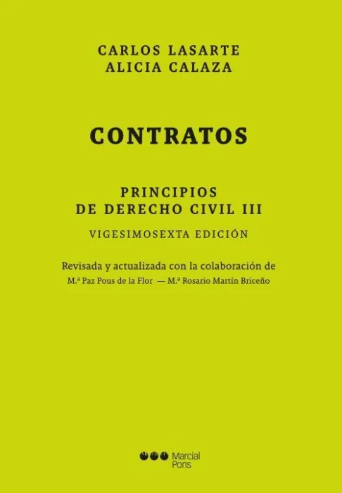Principios de Derecho Civil T. iii Contratos
