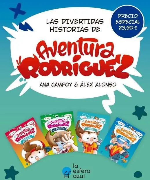 Pack - Aventura Rodriguez (4 Vol. )