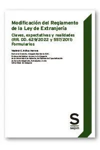 Modificación del Reglamento de la Ley de Extranjería