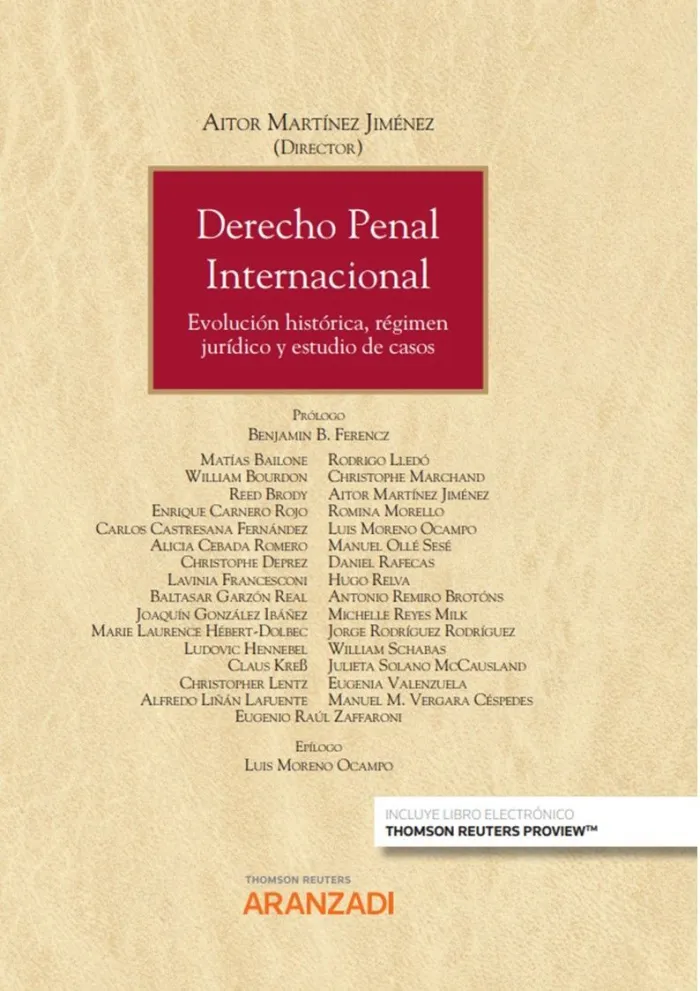 Derecho Penal Internacional (Papel + E-Book)