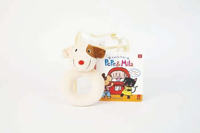 Pack Cucú-Tras Pepe y Mila + Sonajero