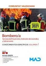 Bombero;A Conocimentos Especificos Vol 1 Generalitat Valenciana