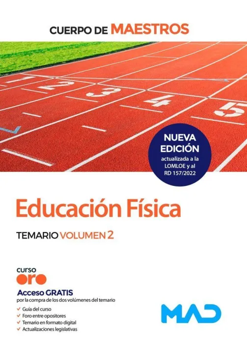 Educacion Fisica Cuerpo de Maestros Temario Vol 2