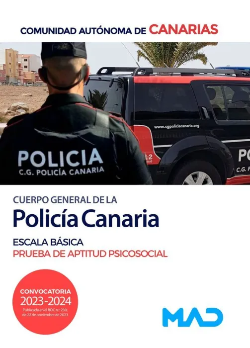 Cuerpo General de la Policia Canaria Escala Basica Prueba de Actitud Psicosocial