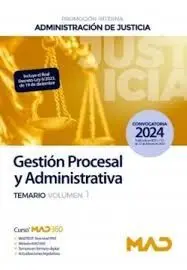 Cuerpo de Gestion Procesal y Administrativa. Temario Vol. 1. Promocion Interna