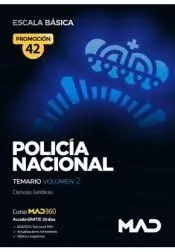 Policia Nacional. Temario Vol. 2 Escala Básica Promoción 42