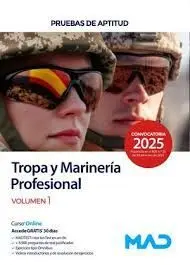 Tropa y Marineria Profesional. Pruebas de Aptitud Vol. 1