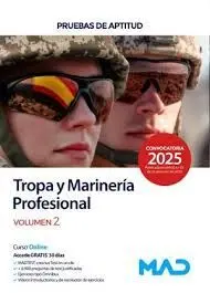 Tropa y Marineria Profesional. Prueba de Aptitud Vol. 2