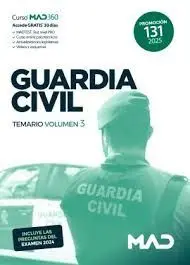 Guardia Civil. Temario Volumen 3
