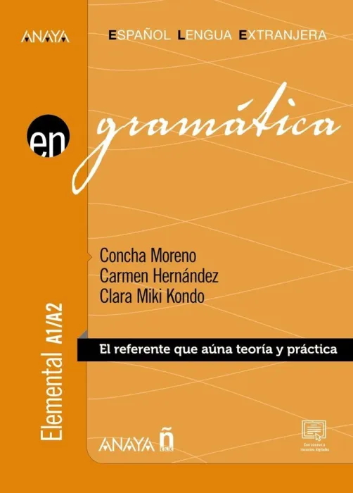 Gramática. Nivel Elemental A1-A2. Español Lengua Extranjera