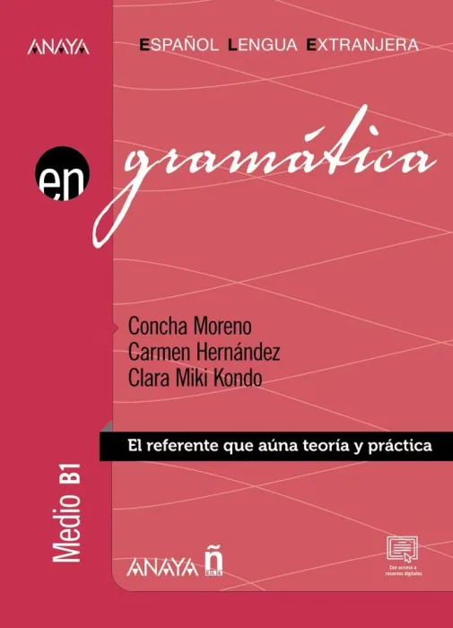 Gramática. Nivel Medio B1. Español Lengua Extranjera