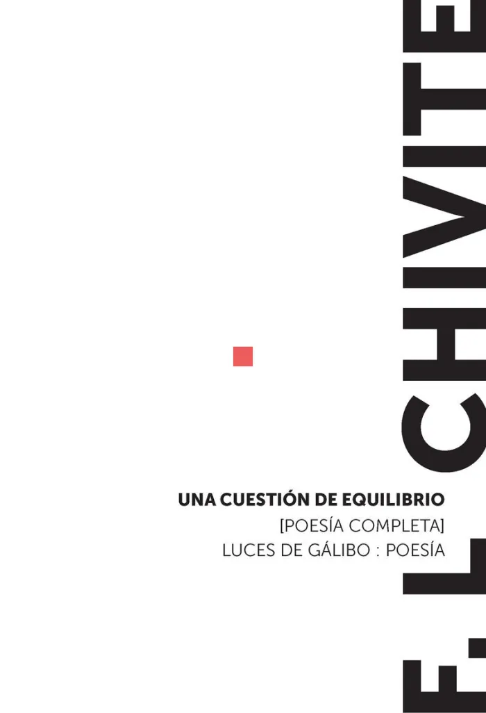 Una Cuestión de Equilibrio