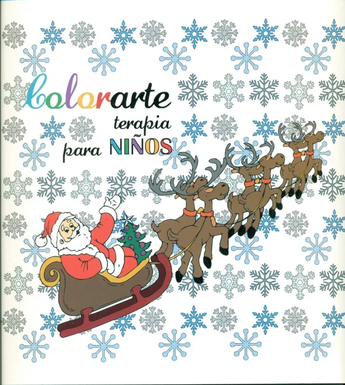 Colorarte Terapia para Niños Navidad (Papá Noel)