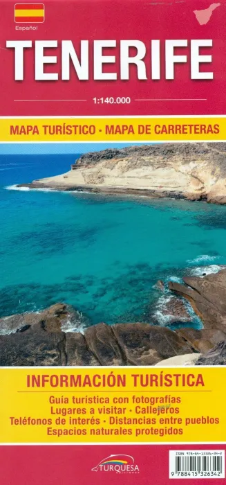Tenerife. Mapa Turistico. Mapa de Carreteras - Español