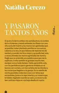Y Pasaron Tantos Años