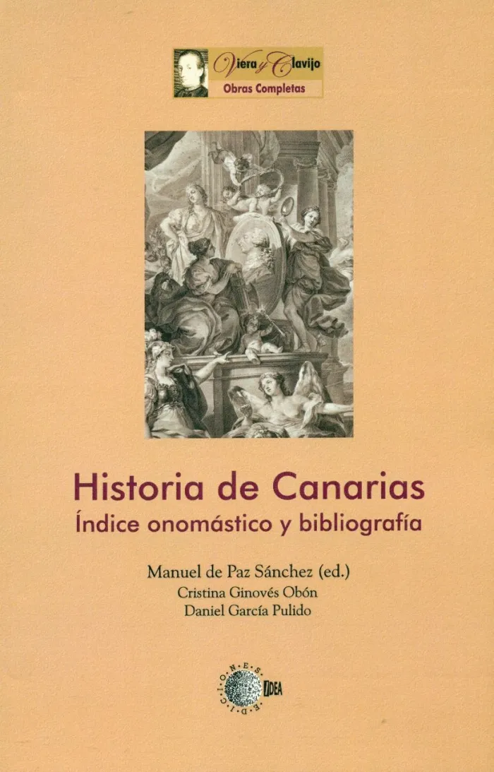 Historia de Canarias. Indice Onomástico y Bibliografía