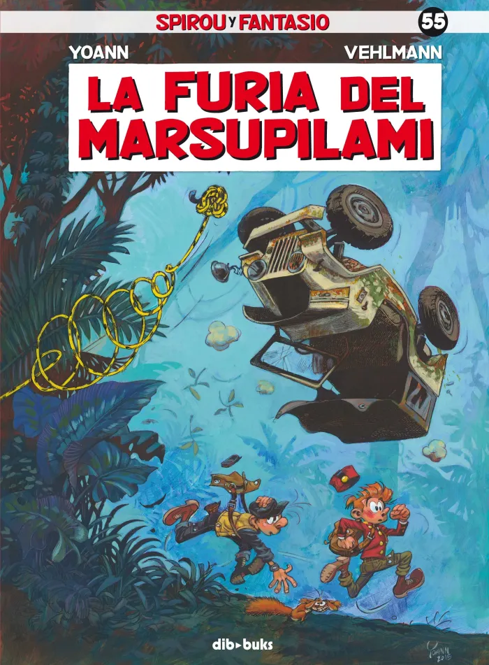 Spirou y Fantasio 55 la Furia del Marsupilami